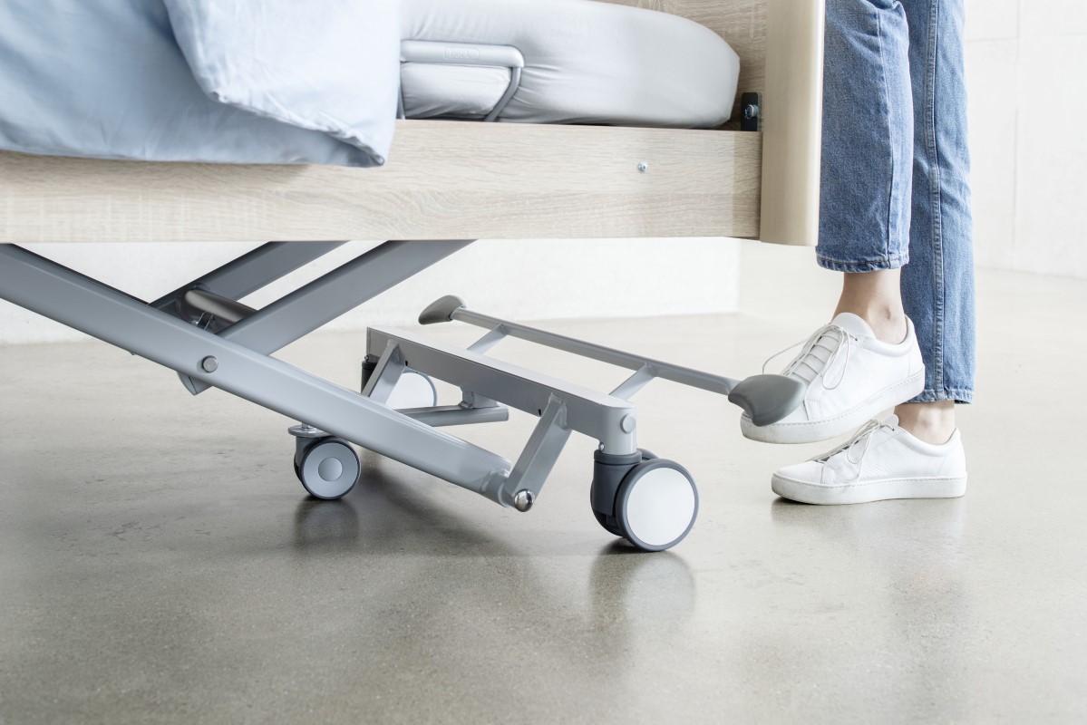 Niedrigflurbett Hermann Bock floorline 15/80