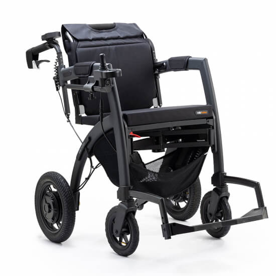 Elektrorollstuhl und Rollator Rollz Motion Electric