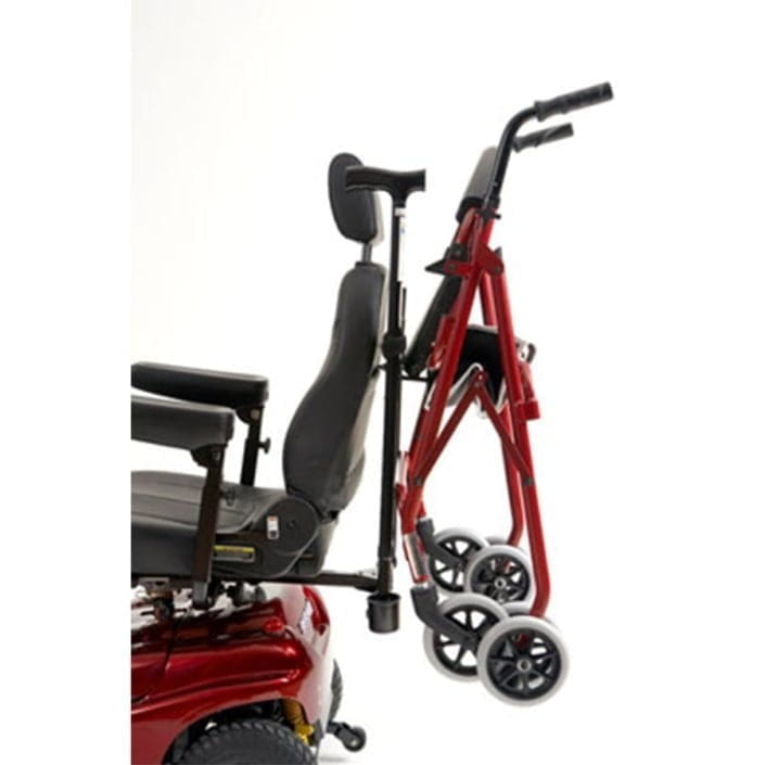 Gehhilfen-Halterung-f-r-Pride-Mobility-Elektromobile Gehhilfen-Halterung für Pride Mobility Elektromobile