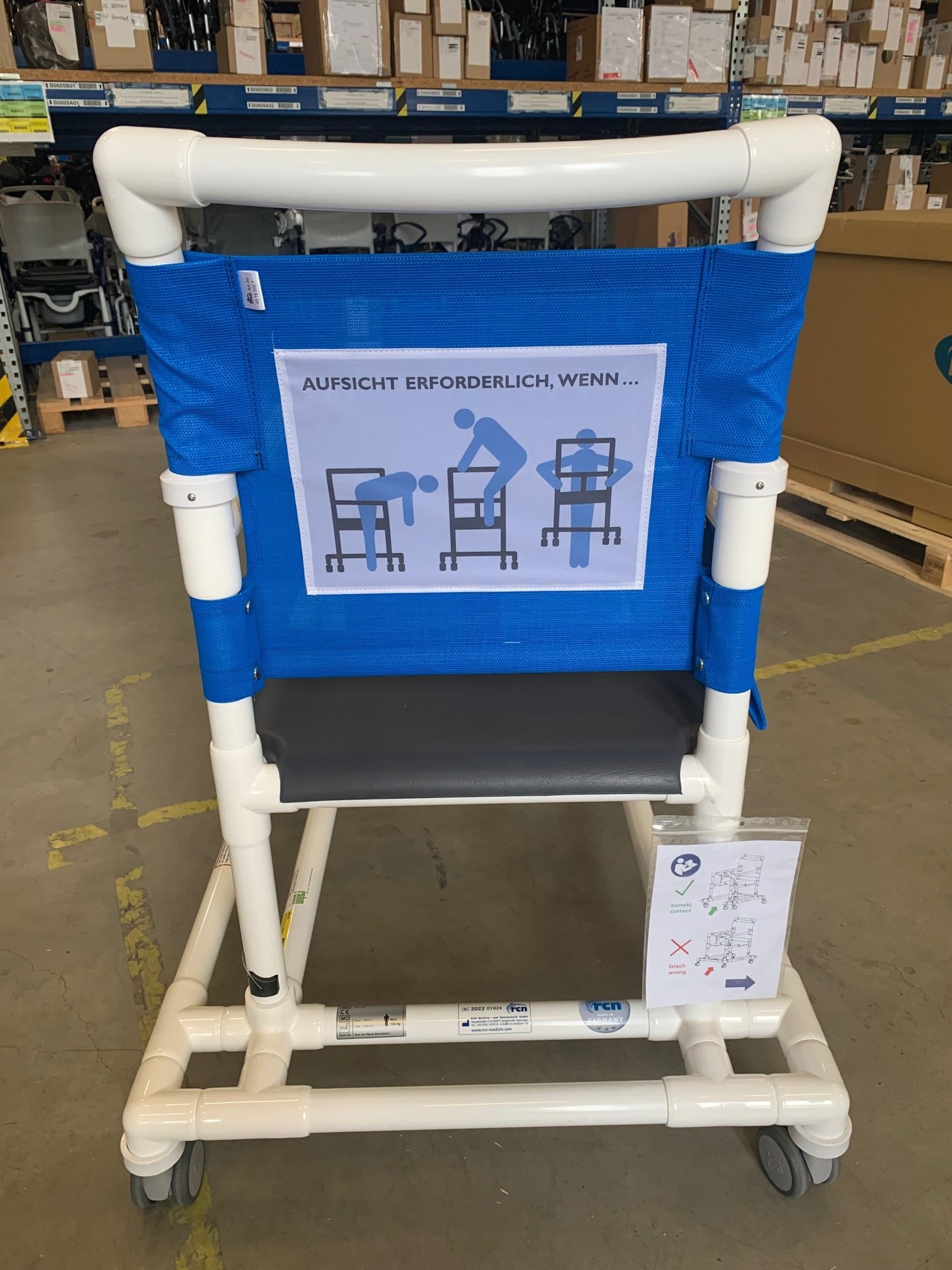 Gehwagen mit Sicherheitsgurt RCN Technik Vorführware