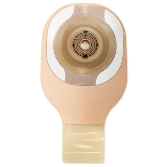 Ausstreifbeutel-Hollister-Moderma-Flex-CeraPlus-konvex-mit-Haftrand-3 Ausstreifbeutel einteilig Hollister Moderma Flex CeraPlus konvex mit Haftrand, maxi 15-51 mm