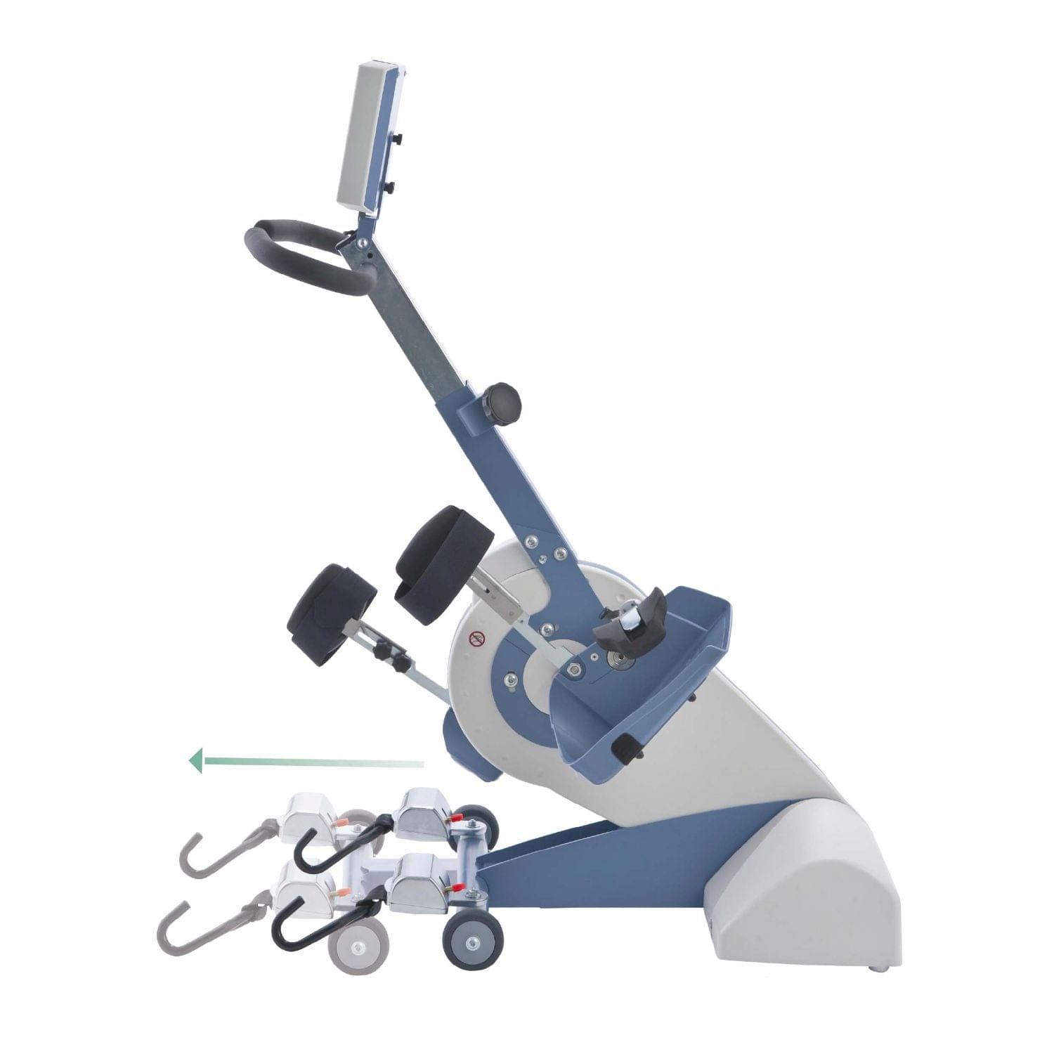Seitenansicht, THERA-Trainer tigo, Verstellungsmglich Beintrainer