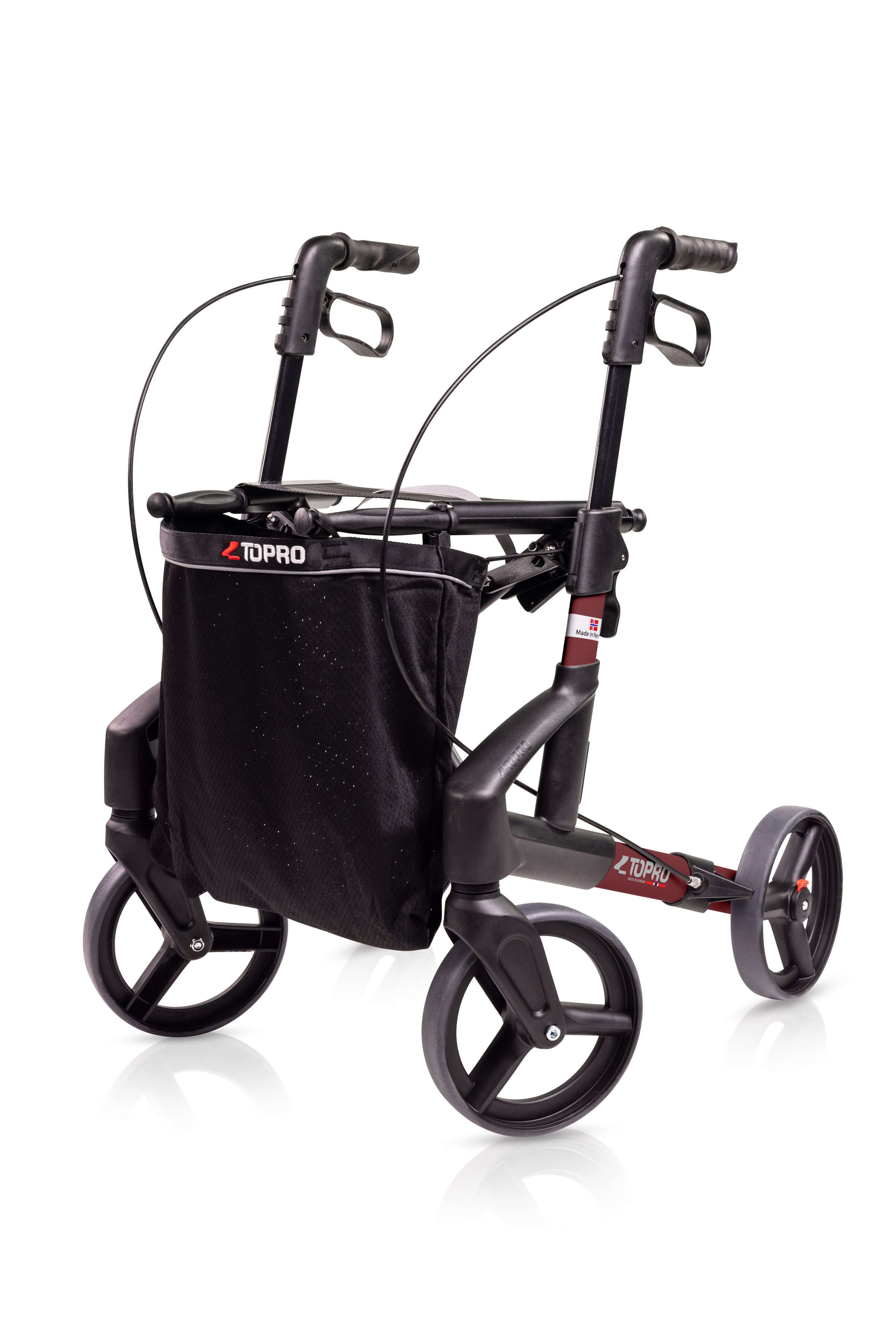 Leichtgewichtrollator Topro Troja Original Black Series