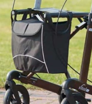 Wetterfeste Tasche Russka für Rollator Vital mit Magnetverschluss Wetterfeste Tasche Russka für Rollator Vital mit Magnetverschluss