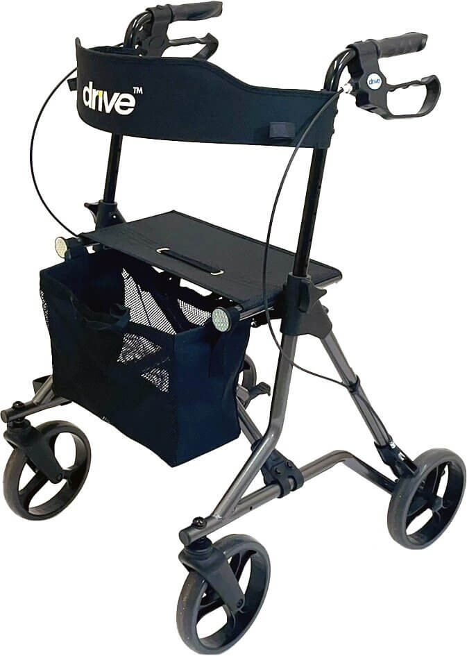Rollator Drive Medical Torro Acero