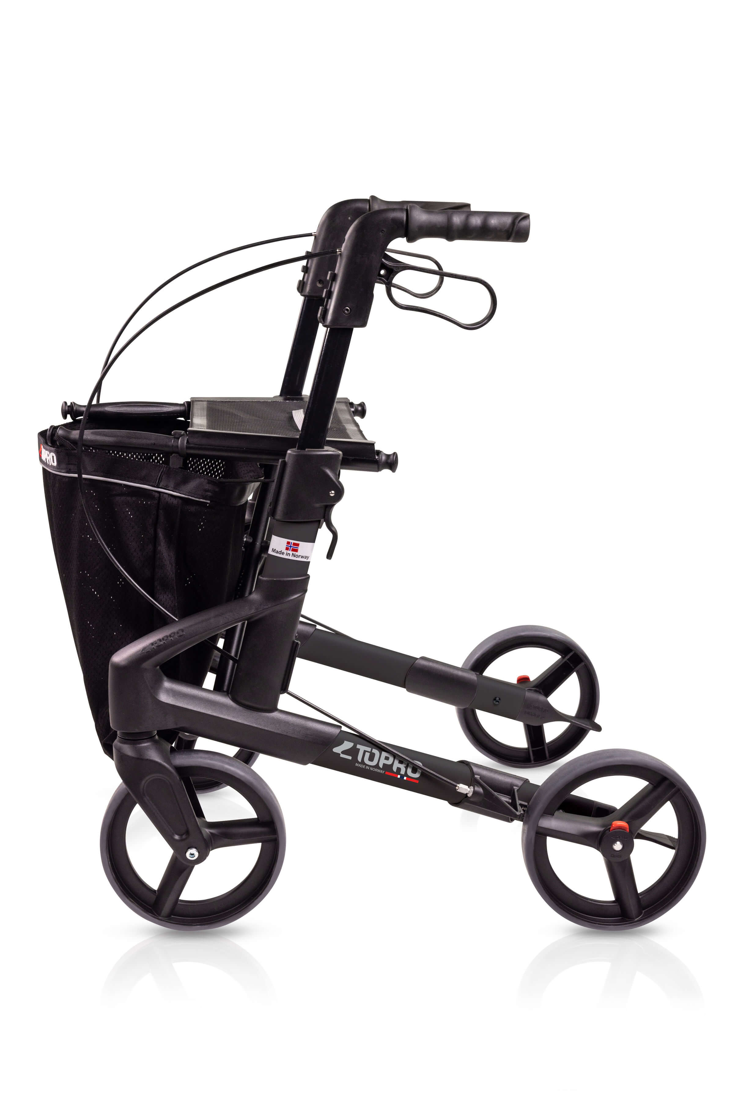 Leichtgewichtrollator Topro Troja Original Black Series