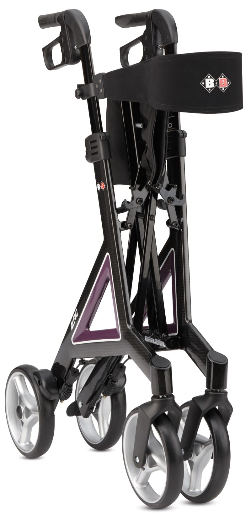 Leichtgewichtrollator Bischoff und Bischoff Alevo Carbon