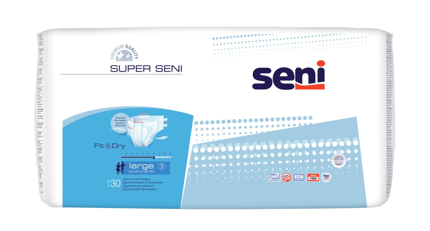 Windelhosen Super Seni Large 30 Stück