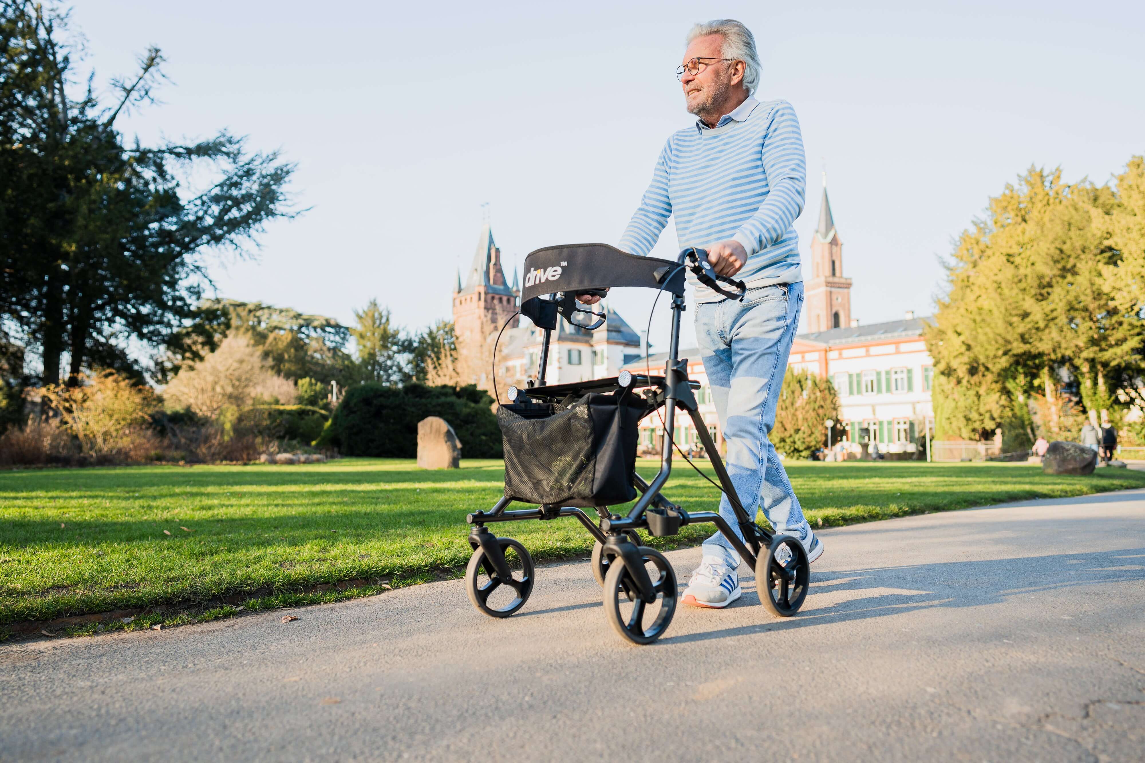 Rollator Drive Medical Torro Acero Vorführware