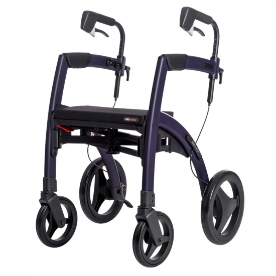 Rollz Motion 2.1 faltbarer Rollator und Rollstuhl in einem