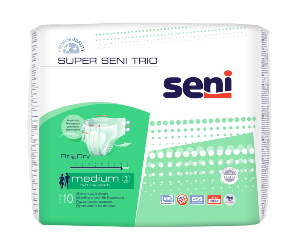 Windelhosen Super Seni Trio Medium 10 Stück