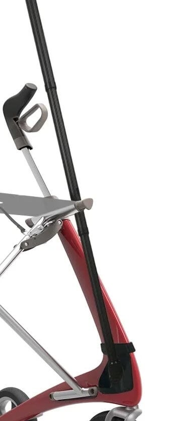 ACRE Rollator Modell Ultralight, Nahaufnahme Stockhalter