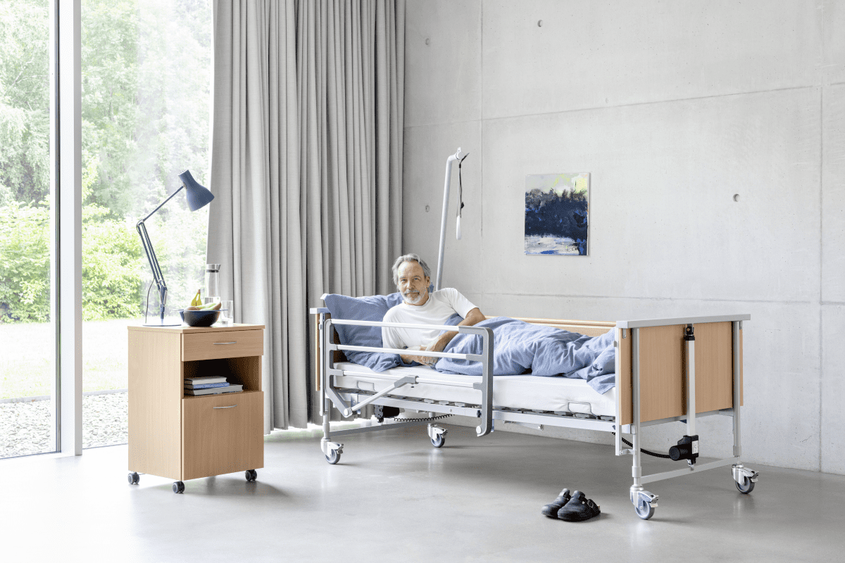 Pflegebett Hermann Bock Domiflex
