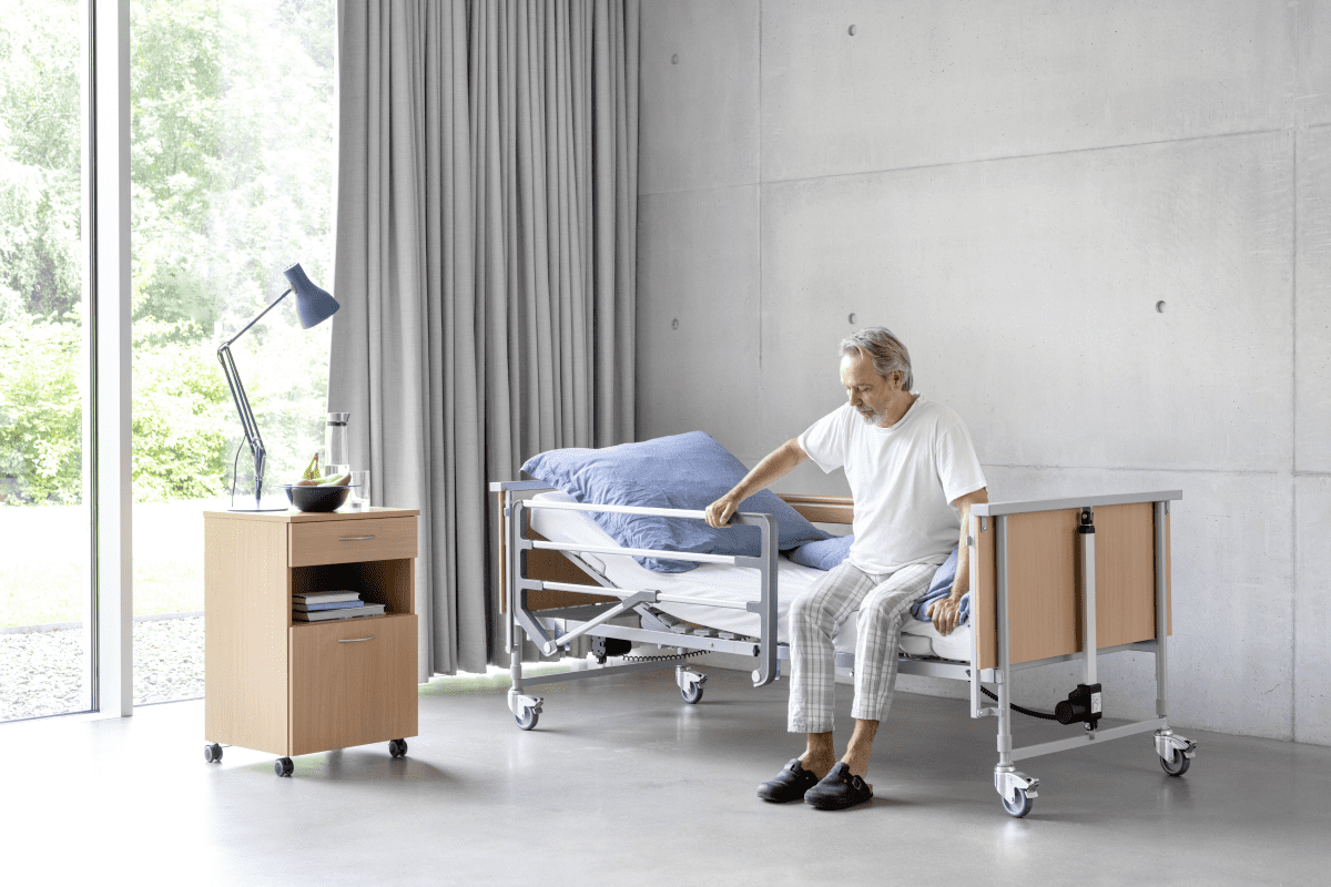Pflegebett Hermann Bock Domiflex