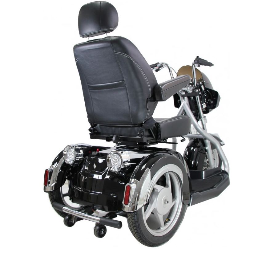 Elektromobil Trendmobil Sport Rider V2 Ansicht von hinten rechts