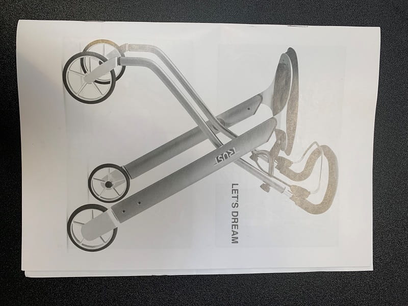 Wohnraum Rollator Let's Dream Trustcare Vorführware