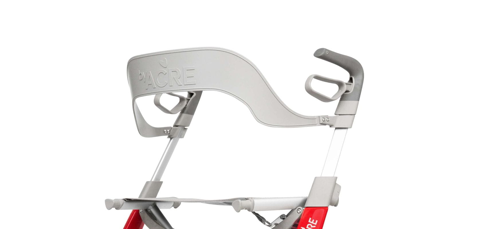 ACRE Rollator Carbon Ultralight, Nahaufnahme Rückengurt