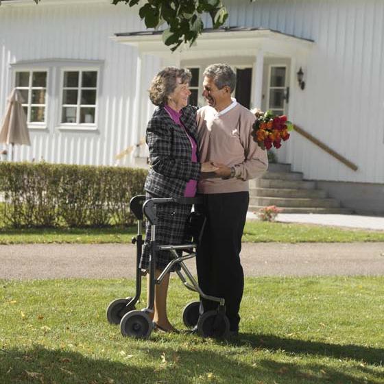 Rollator Invacare Dolomite Melody mit Einhandbremse links Vorführware
