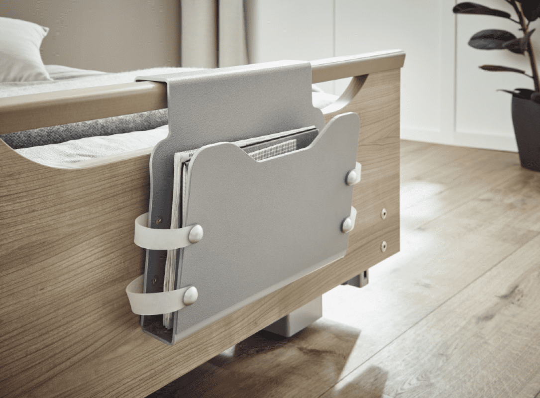 Journalhalter für Burmeier Pflegebetten
