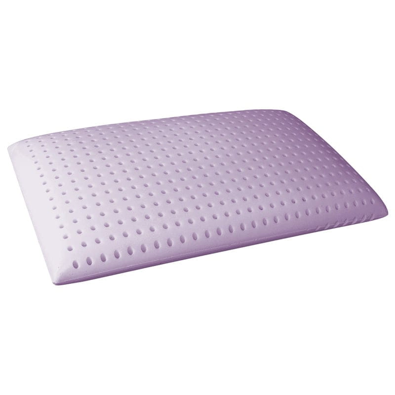 Modell Malvina von Kubivent, Seiten-/ Frontansicht eines Kissens zum Schlafen in der Farbe lila