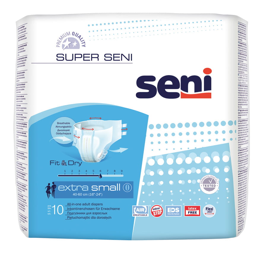 Windelhosen Super Seni Extra Small 10 Stück