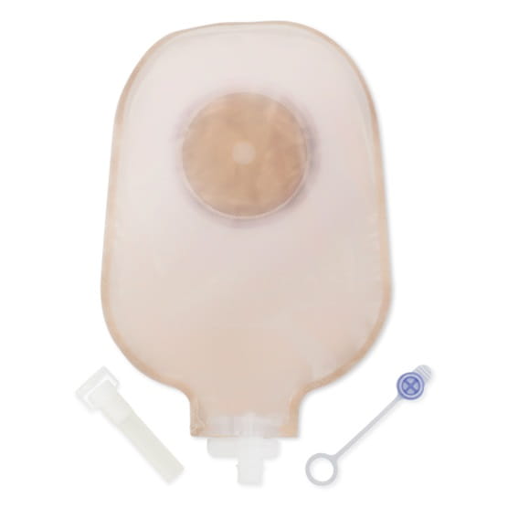 Urostomiebeutel einteilig Hollister Moderma Flextend plan mit Haftrand, maxi, 15-64 mm