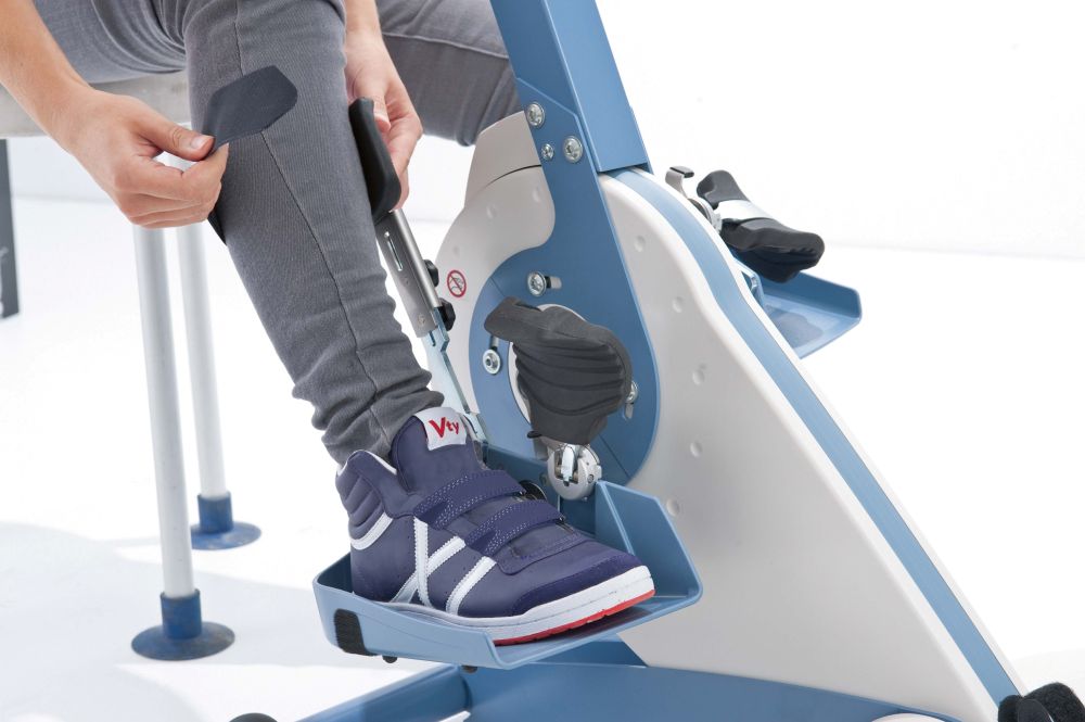 Detailaufnahme Beinsicherung, THERA-Trainer tigo