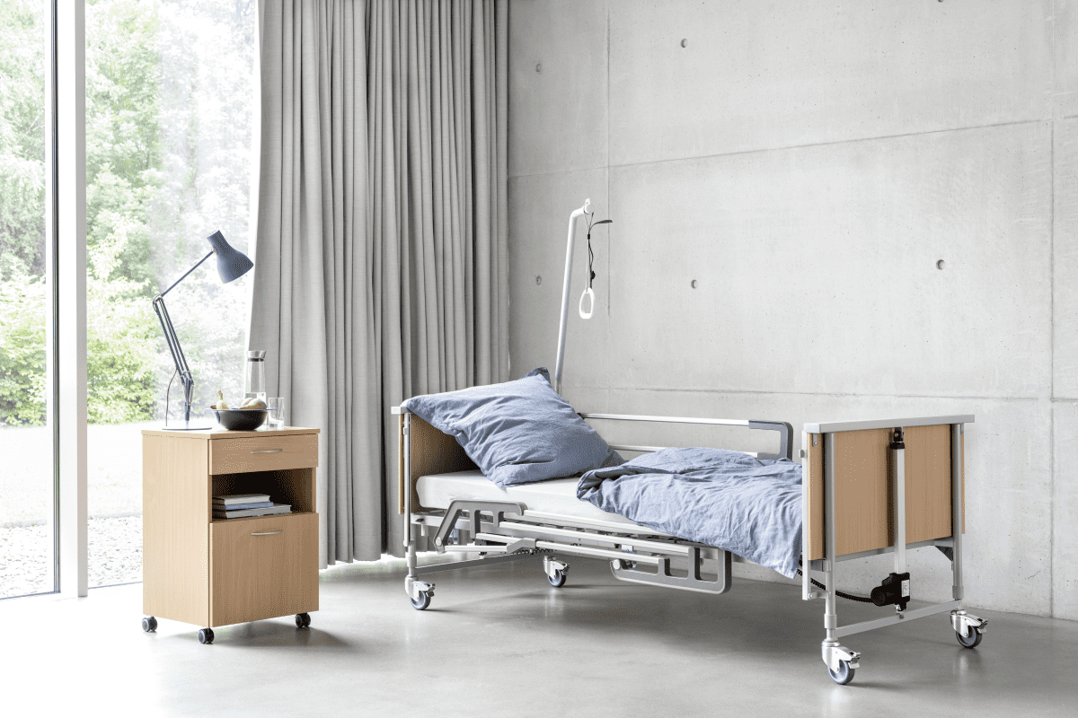 Pflegebett Hermann Bock Domiflex