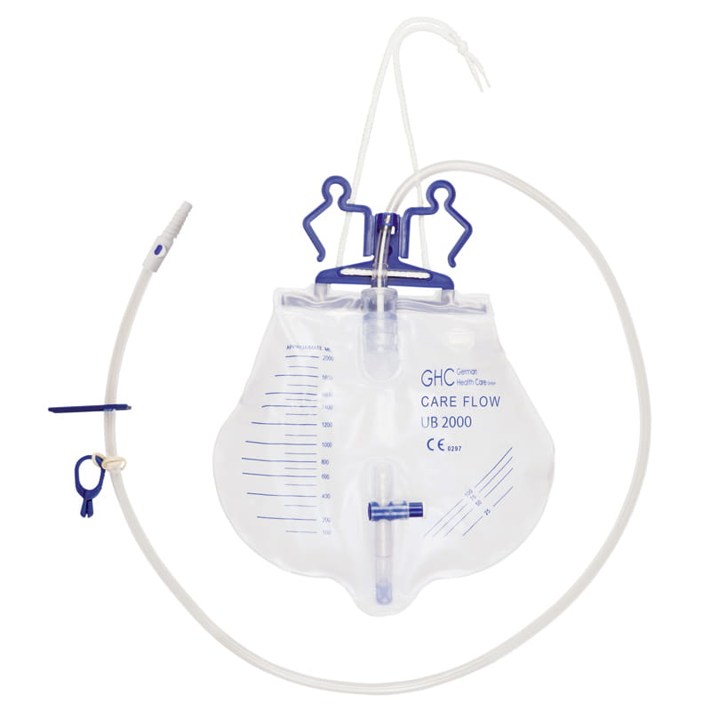 geschlossenes-Urindrainagesystem-GHC-Care-Flow-UB-2000 geschlossenes Urindrainagesystem GHC Care Flow UB 2000