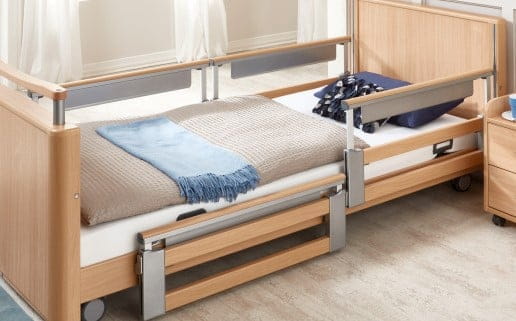 teleskopierbare Seitensicherung beidseitig