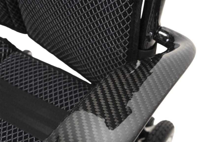 AeroCarbon, Detailbild, Armlehnen