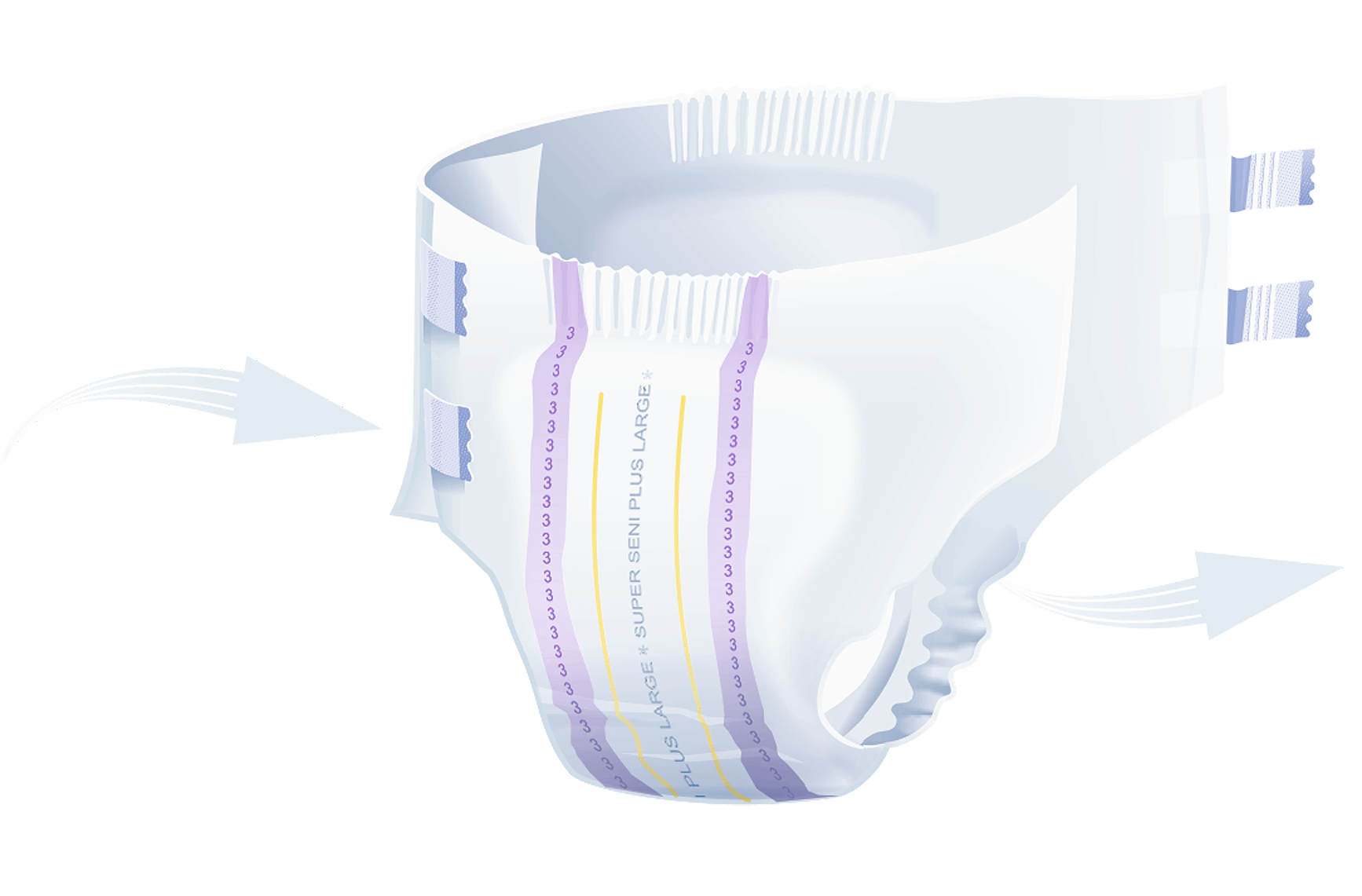 Windelhosen Super Seni Plus Medium 30 Stück