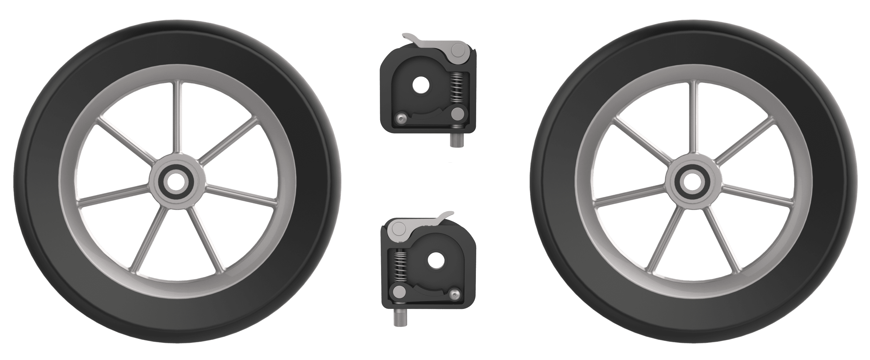 Schleppbremse Rehasense für Rollator