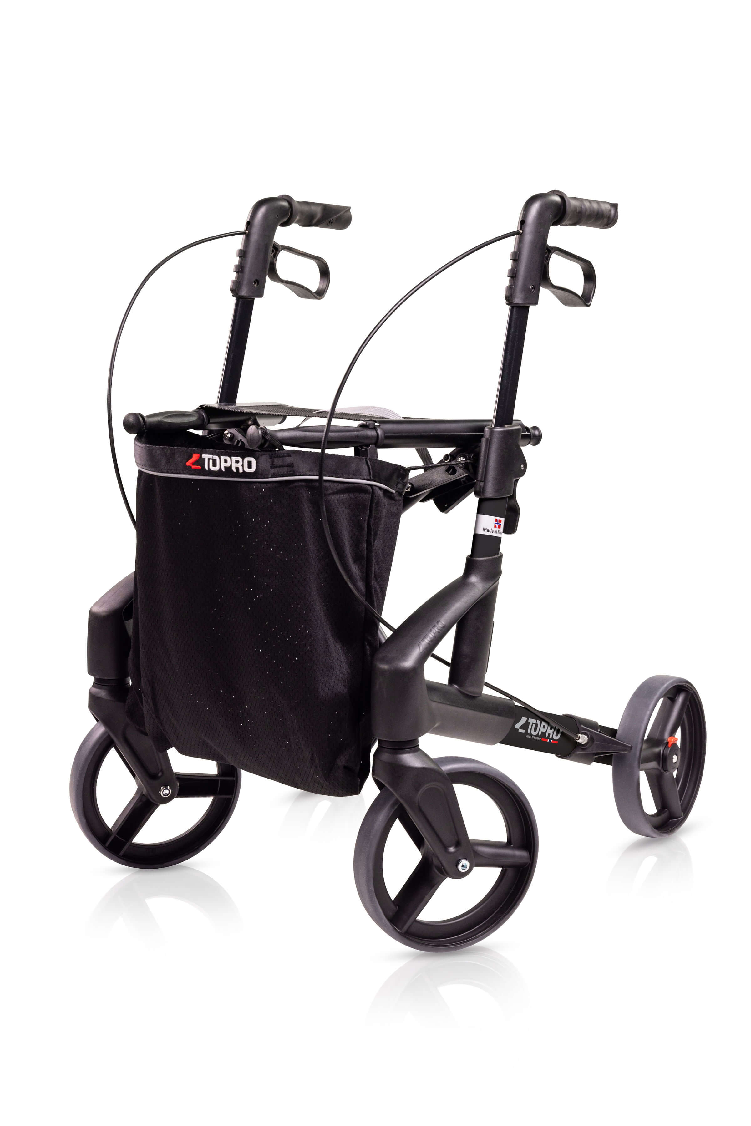 Leichtgewichtrollator Topro Troja Original Black Series