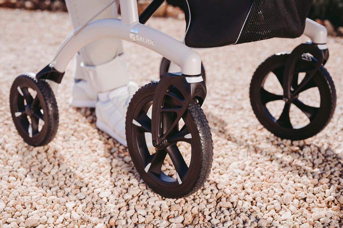 Leichtgewichtrollator Saljol Allround aus Aluminium