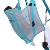 Komfortbadegurt aks mit integrierter Kopfstütze für Patientenlifter Foldy